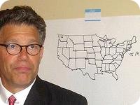 Al Franken Map