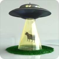 Alien Abduction Lamp