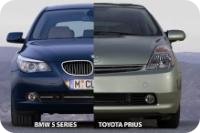 BMW Beats Prius