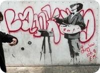 Banksy Graffiti Wall