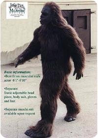 Bigfoot Costume